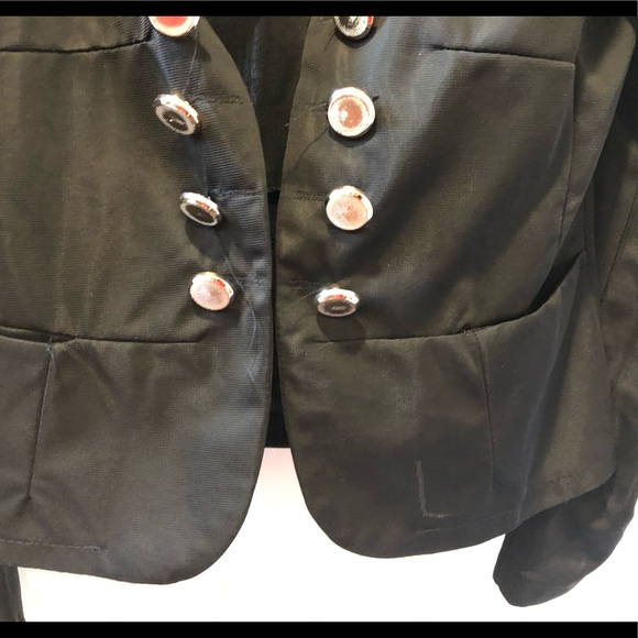 Black Fitted “Drummer” Jacket - Picture 2 of 7